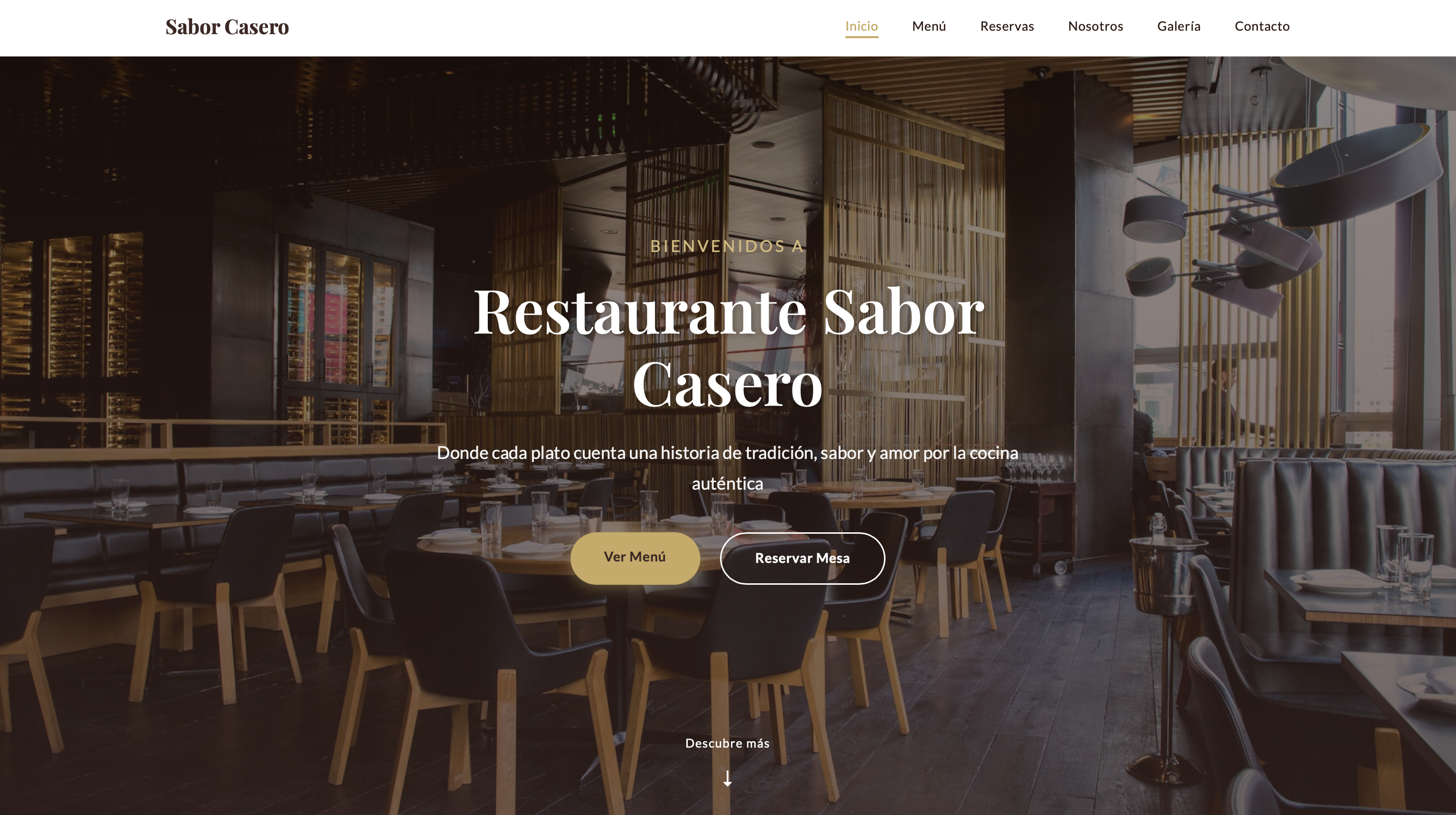 Restaurant Website